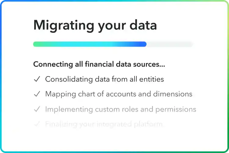 Migrating your data